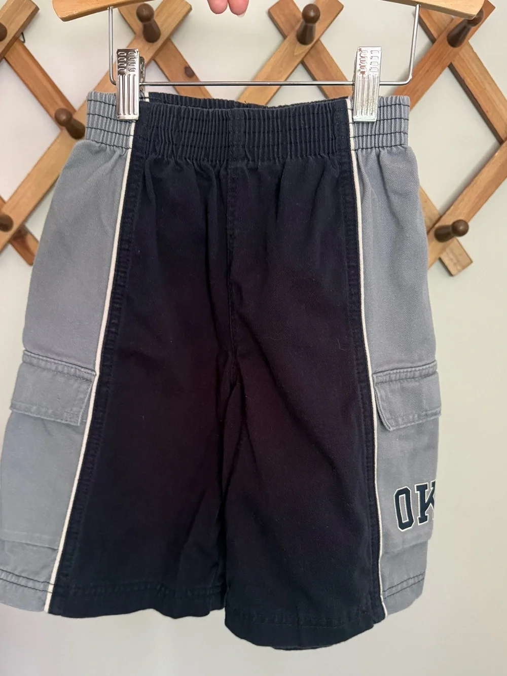 Y2K Oshkosh Cargo Skate Shorts